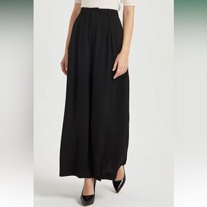 Tronjori Wide Leg Palazzo Pants – Size 1X – Black